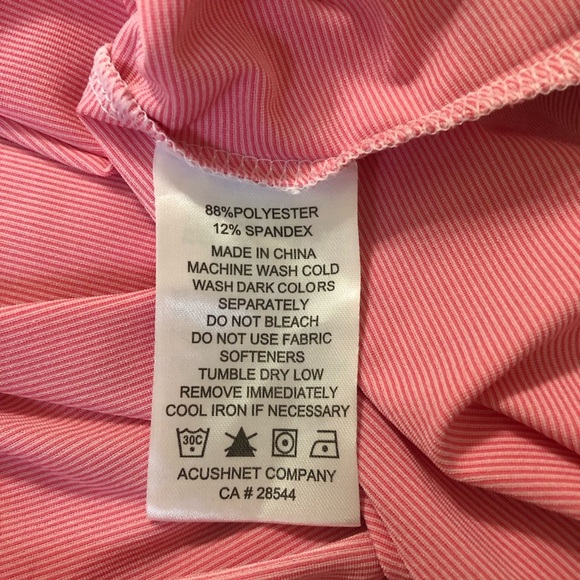 FOOTJOY End On End Open Collar Golf Shirt Size L - Picture 10 of 11